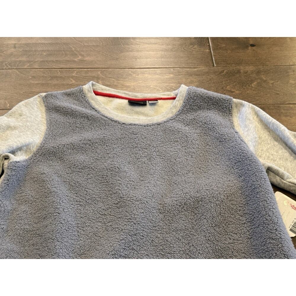 Marmot Womens Gray Dark Gray Winter Cold Sherpa Sweatshirt Size M NWT $75 - Picture 4 of 10